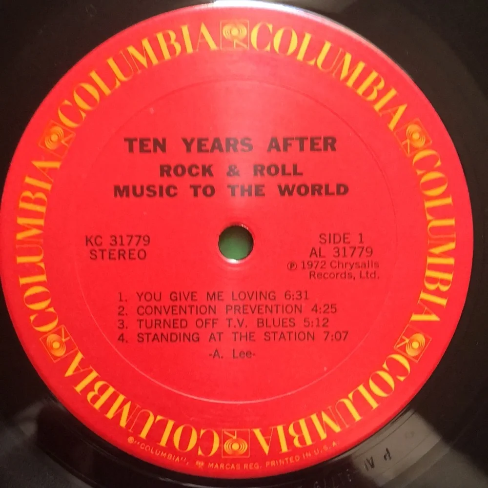 Ten Years After Rock & Roll Music To The World Vinyl Lp '72 - Picture 4 of 7